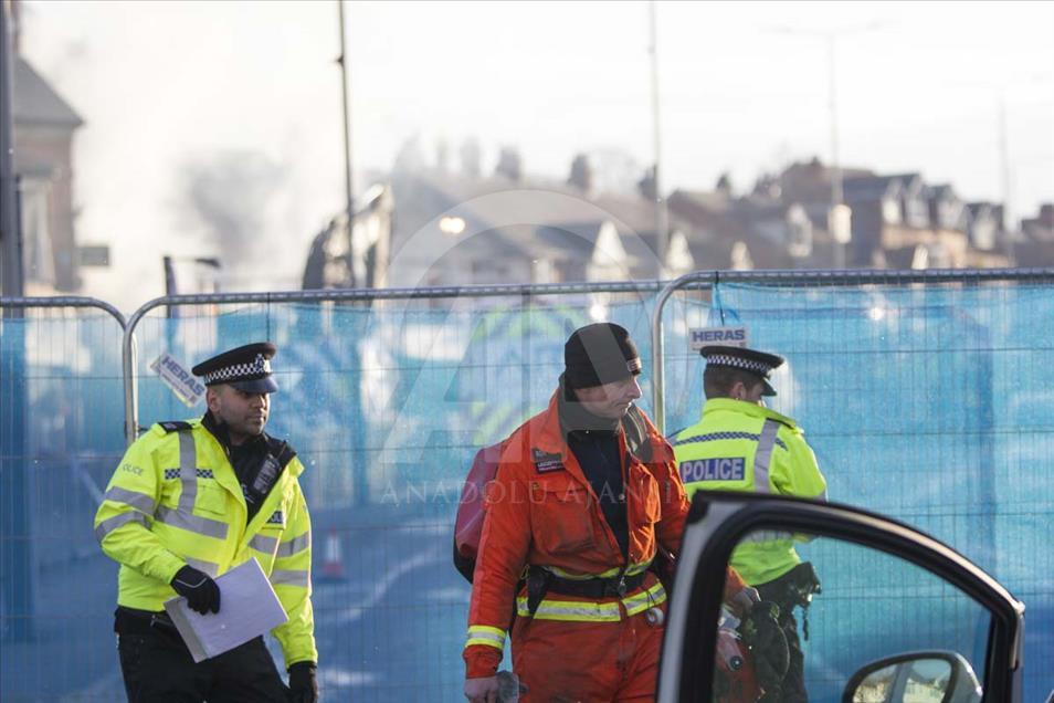 Explosión en la ciudad de Leicester, en Reino Unido 