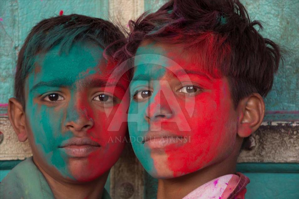 Magia de colores en el festival Holi en India