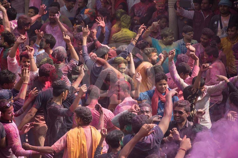 Magia de colores en el festival Holi en India