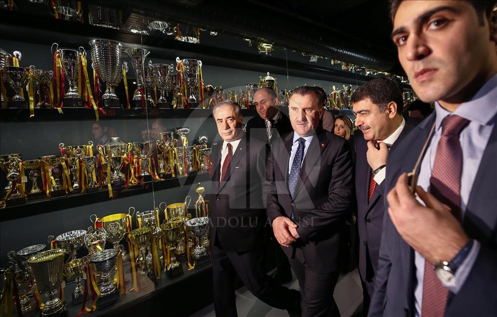 Galatasaray Stadyum Müzesi'nin resmi açılışı yapıldı