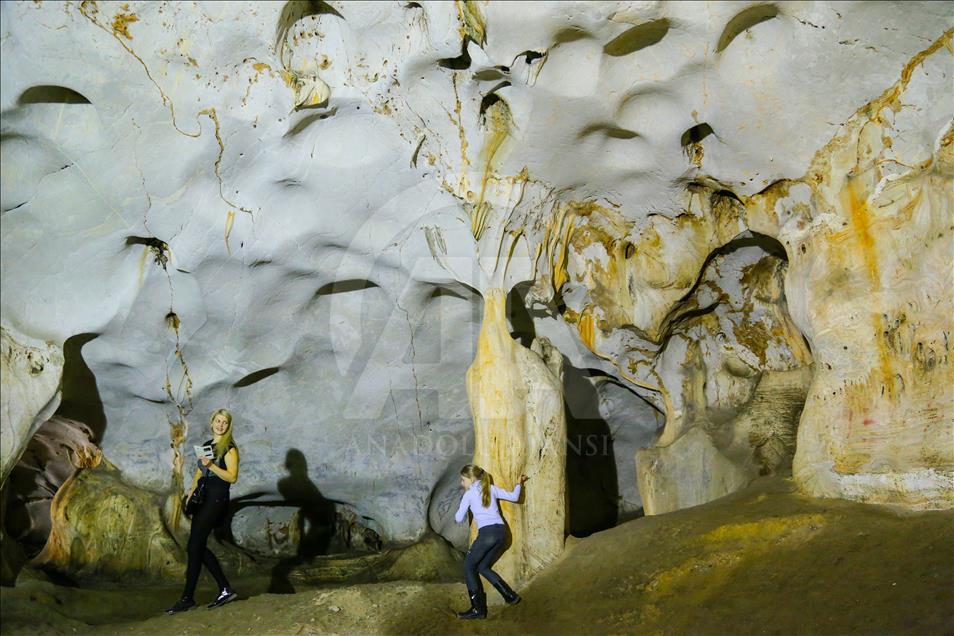 Karain Cave in Turkey's Antalya