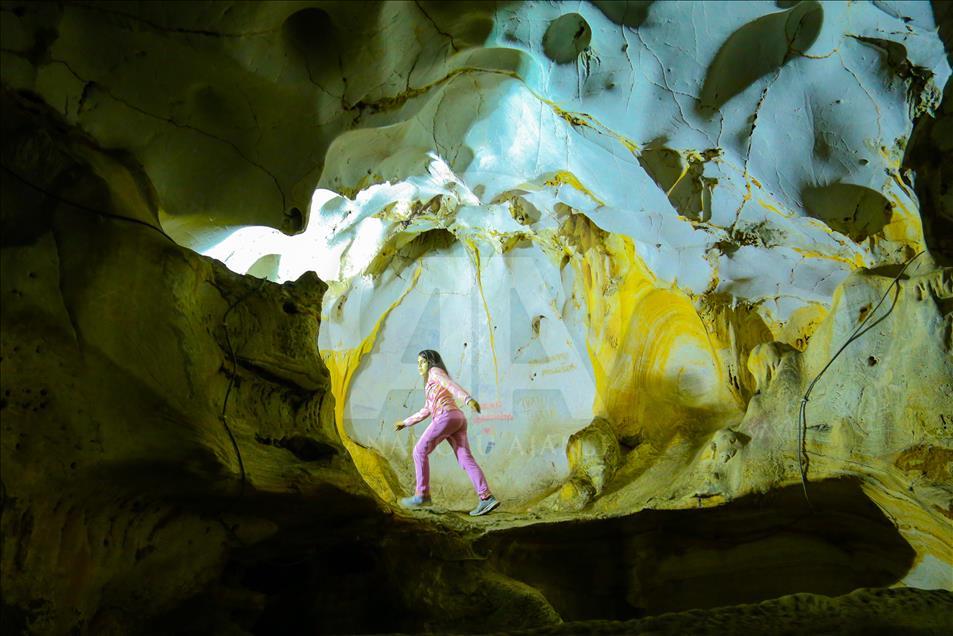 Karain Cave in Turkey's Antalya