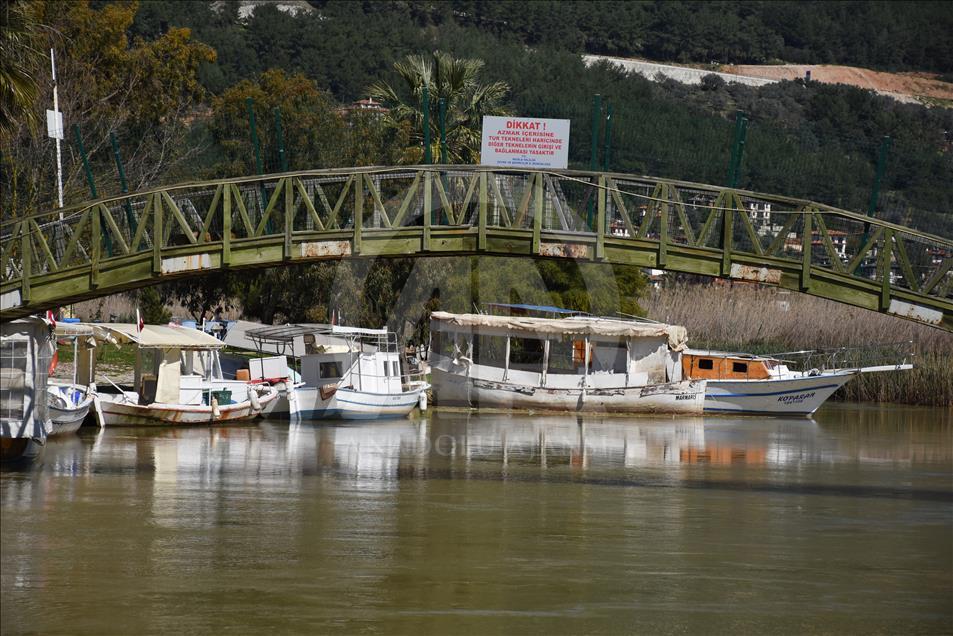 Muğla'da Gökova Körfezi'nin rengi değişti