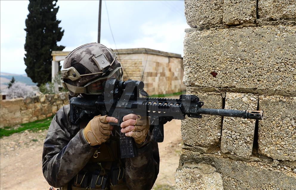 JÖH ve PÖH'ler Afrin görevinde
