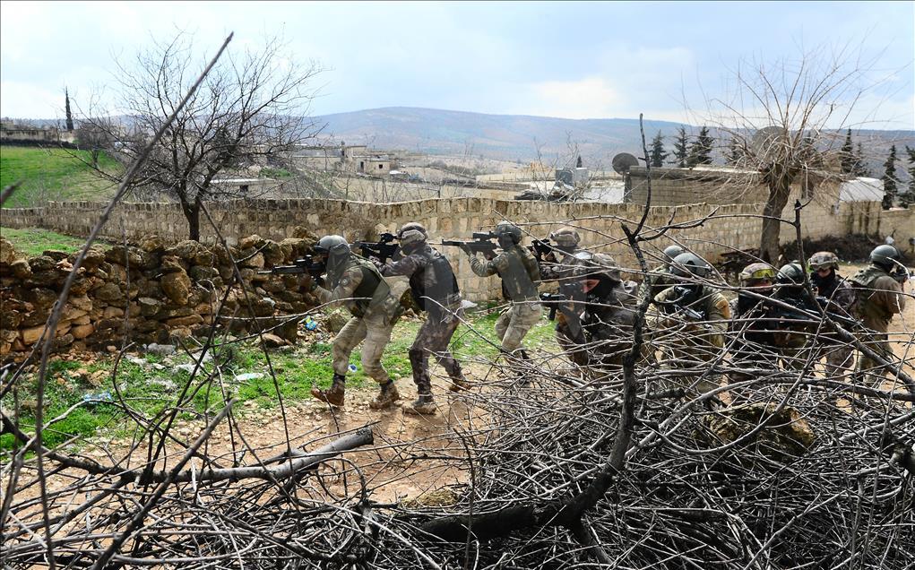 JÖH ve PÖH'ler Afrin görevinde