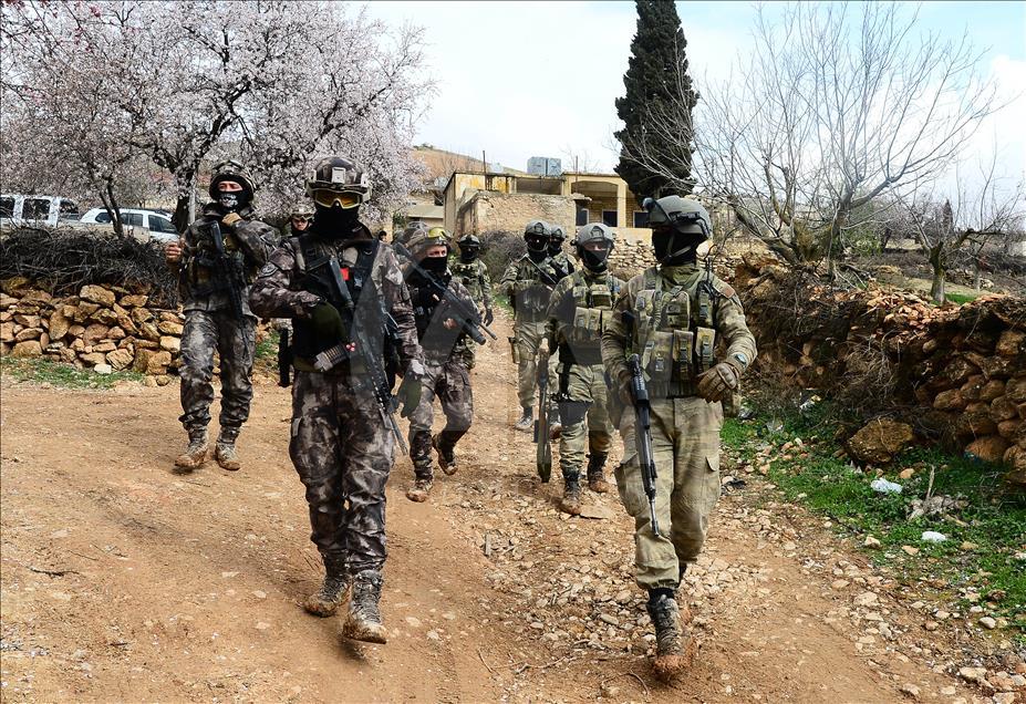 JÖH ve PÖH'ler Afrin görevinde