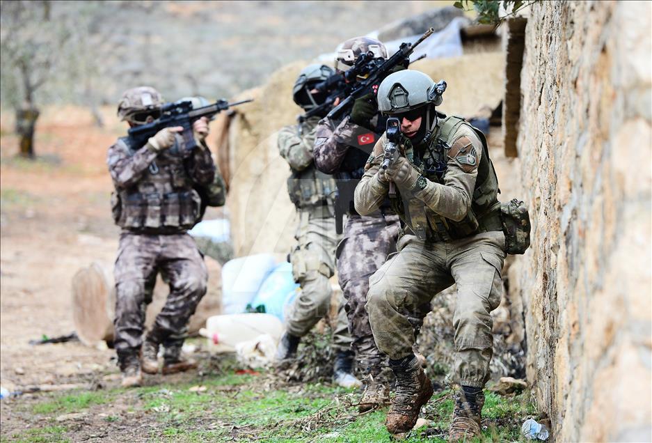 JÖH ve PÖH'ler Afrin görevinde