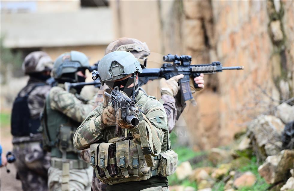 JÖH ve PÖH'ler Afrin görevinde