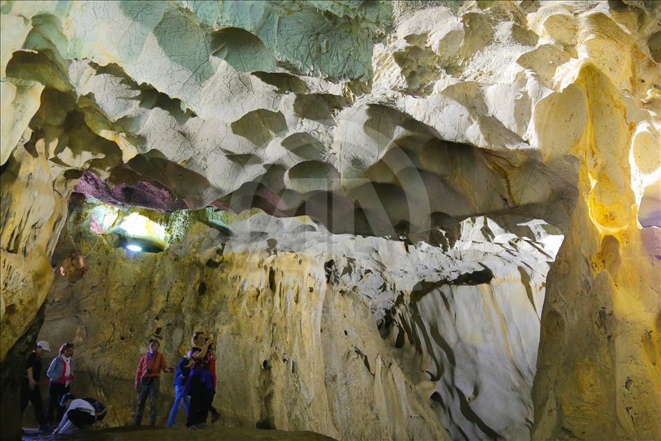 Karain Cave in Turkey's Antalya