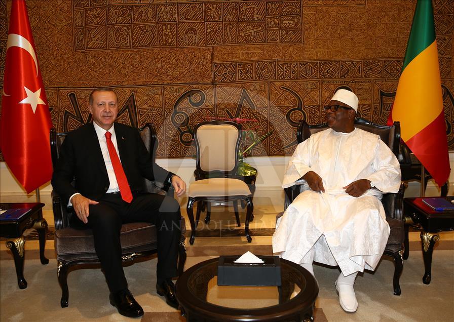 Cumhurbaşkanı Erdoğan Mali'de