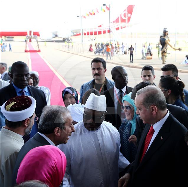 Cumhurbaşkanı Erdoğan Mali'de