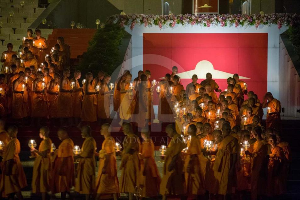 Maka Bucha 2018 en Bangkok, Tailandia
