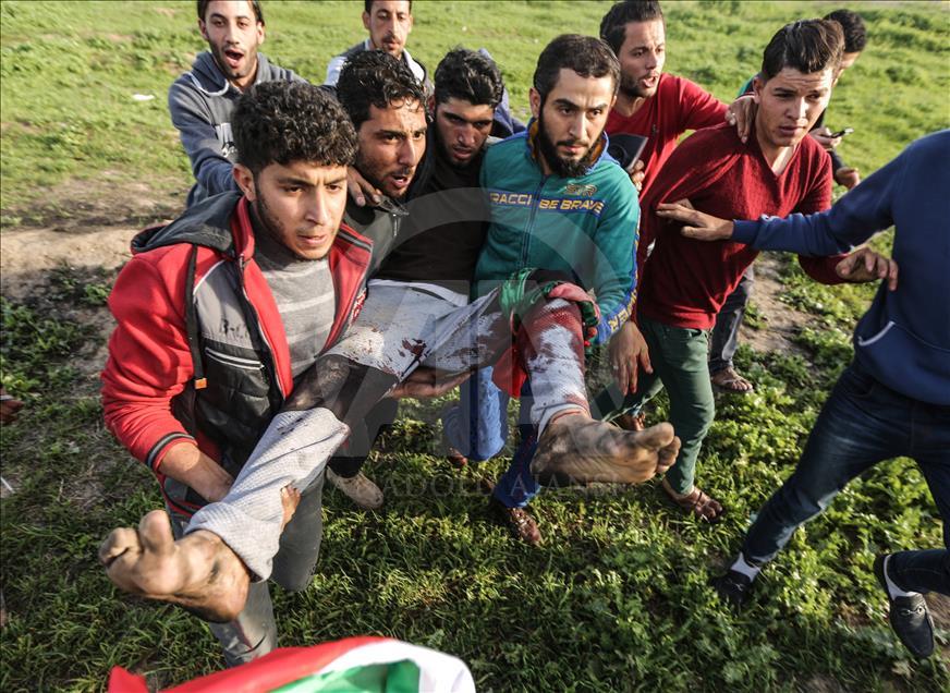 İsrail'den Gazze sınırındaki Kudüs gösterilerine müdahale