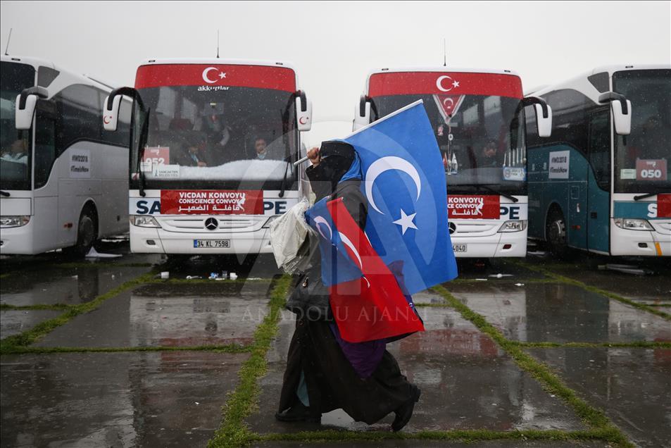 Vicdan Konvoyu, yola çıktı