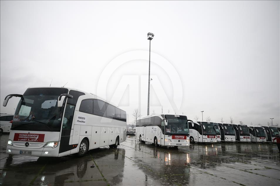 Vicdan Konvoyu, yola çıktı
