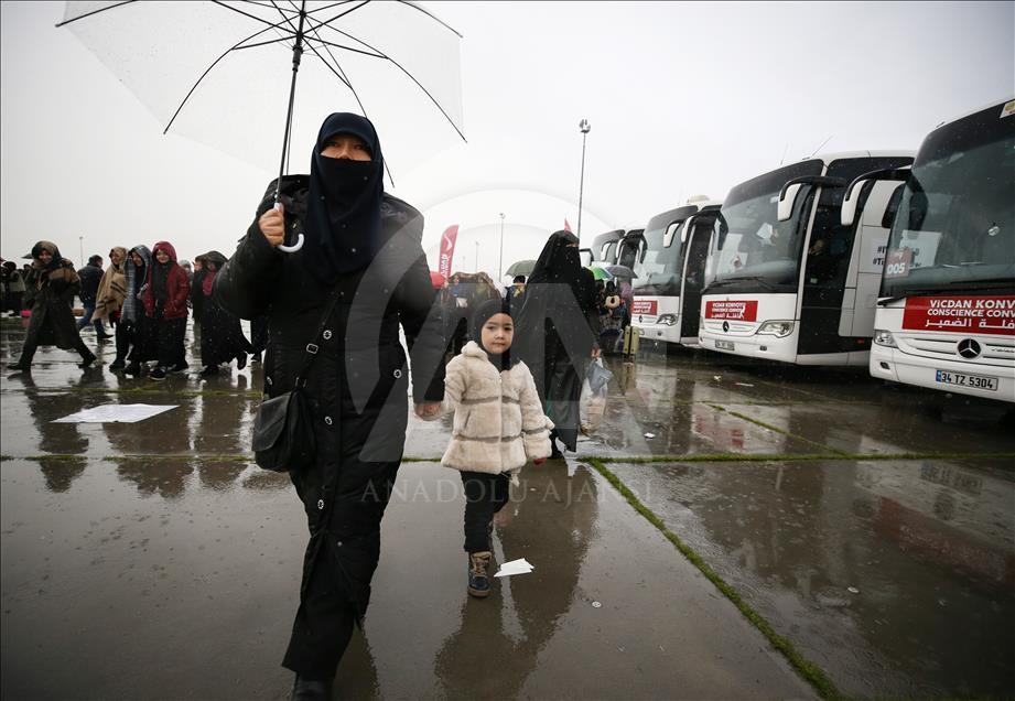 All-women convoy starts its journey in Istanbul 