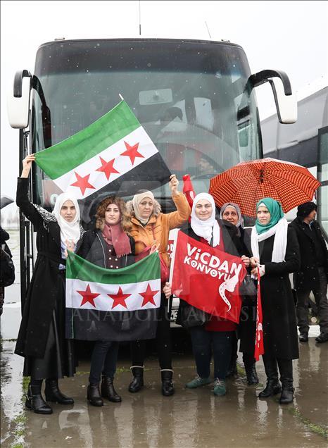 Vicdan Konvoyu, yola çıktı