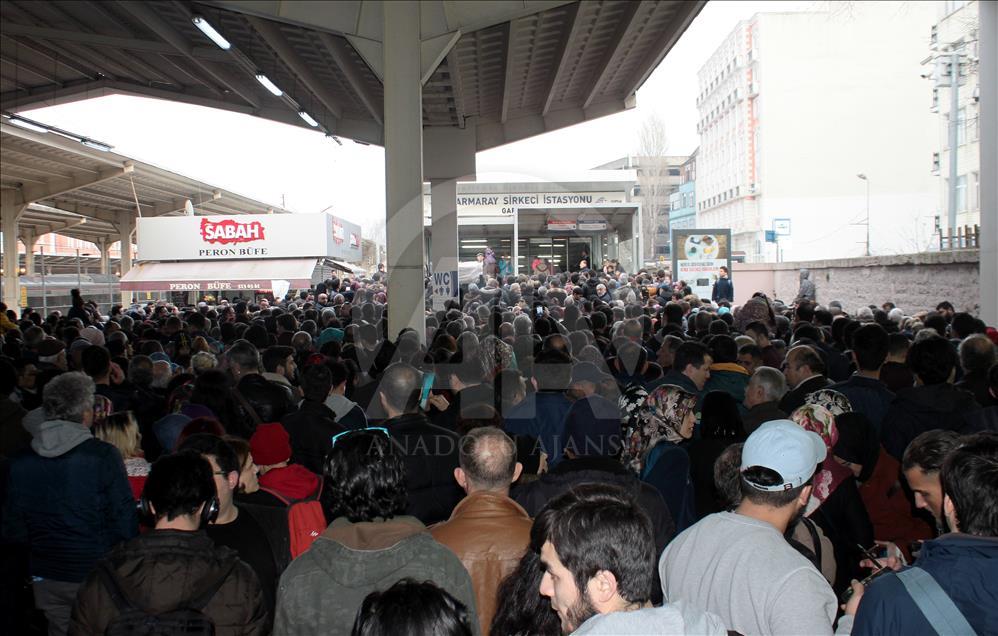 İstanbul Boğazı'nda sis