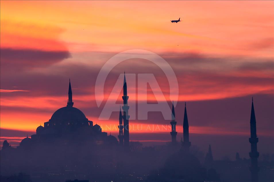 İstanbul'da sis