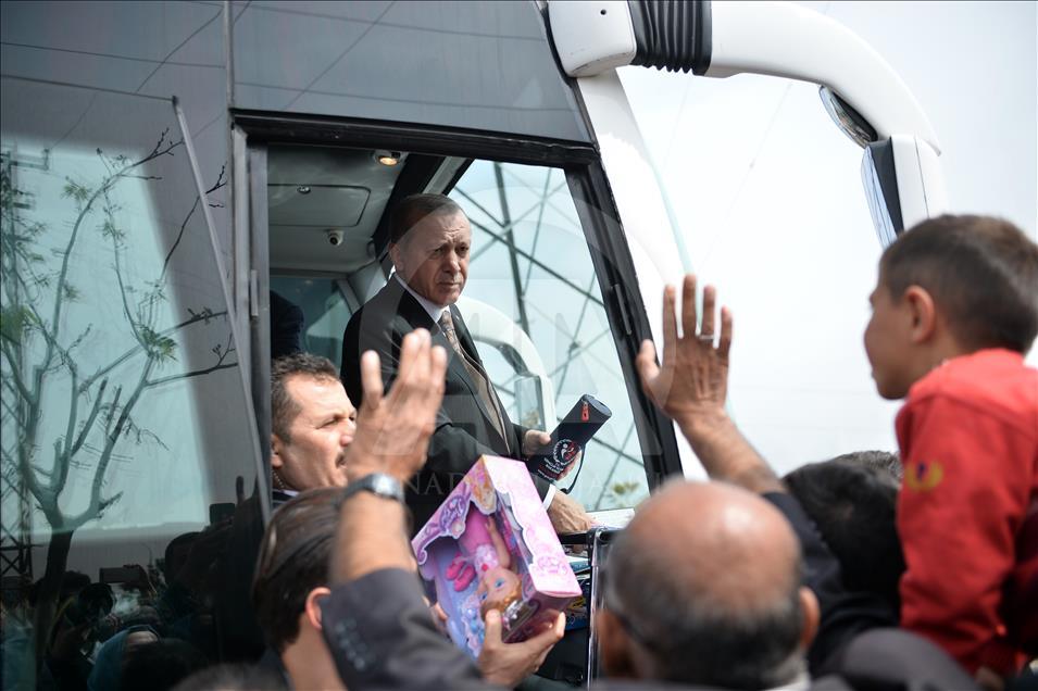 Cumhurbaşkanı Erdoğan, Mersin'de