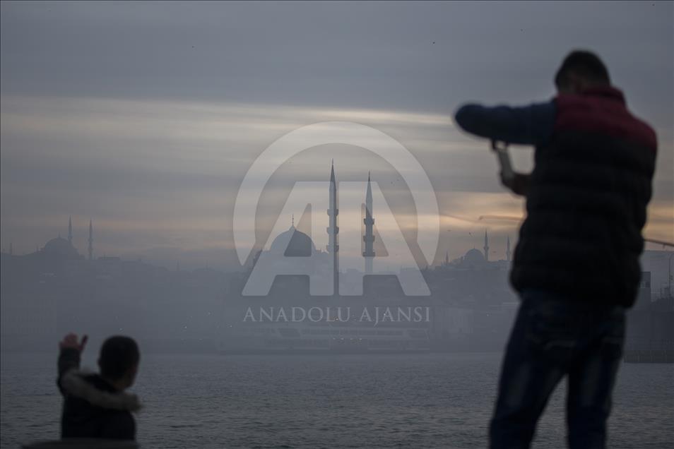 İstanbul'da sis
