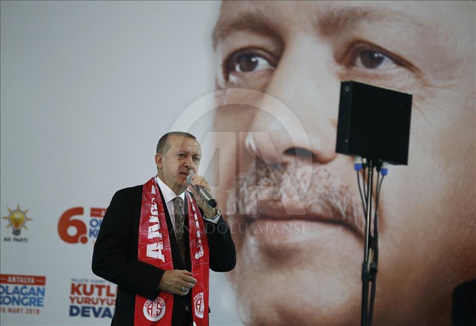 AK Parti Antalya 6. Olağan İl Kongresi