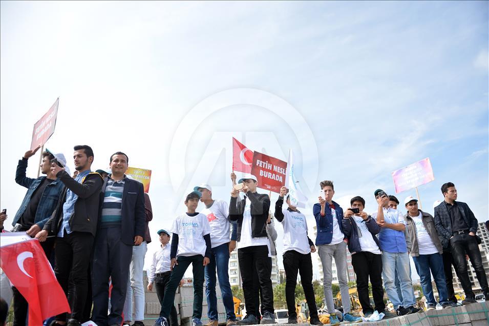 Cumhurbaşkanı Erdoğan, Mersin'de