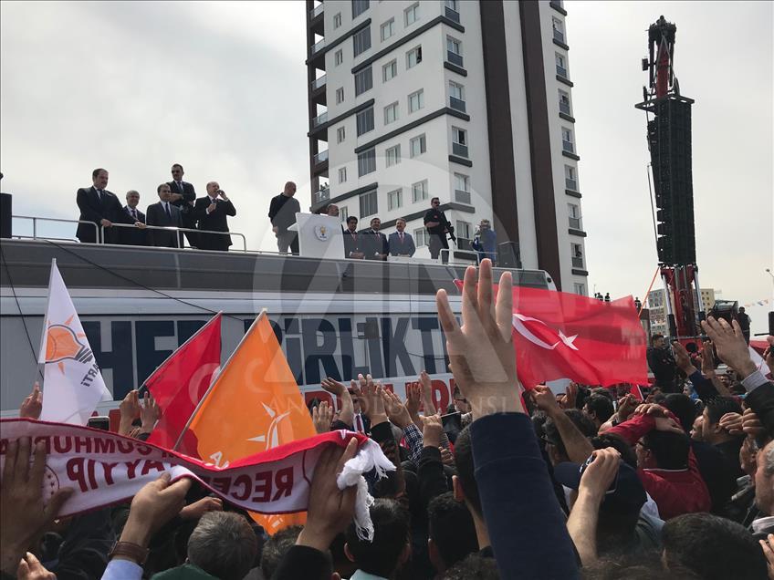 Cumhurbaşkanı Erdoğan, Mersin'de