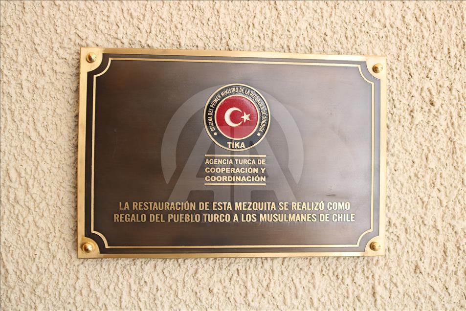 TİKA, Şili’de As-Salam Camisi'ni restore etti
