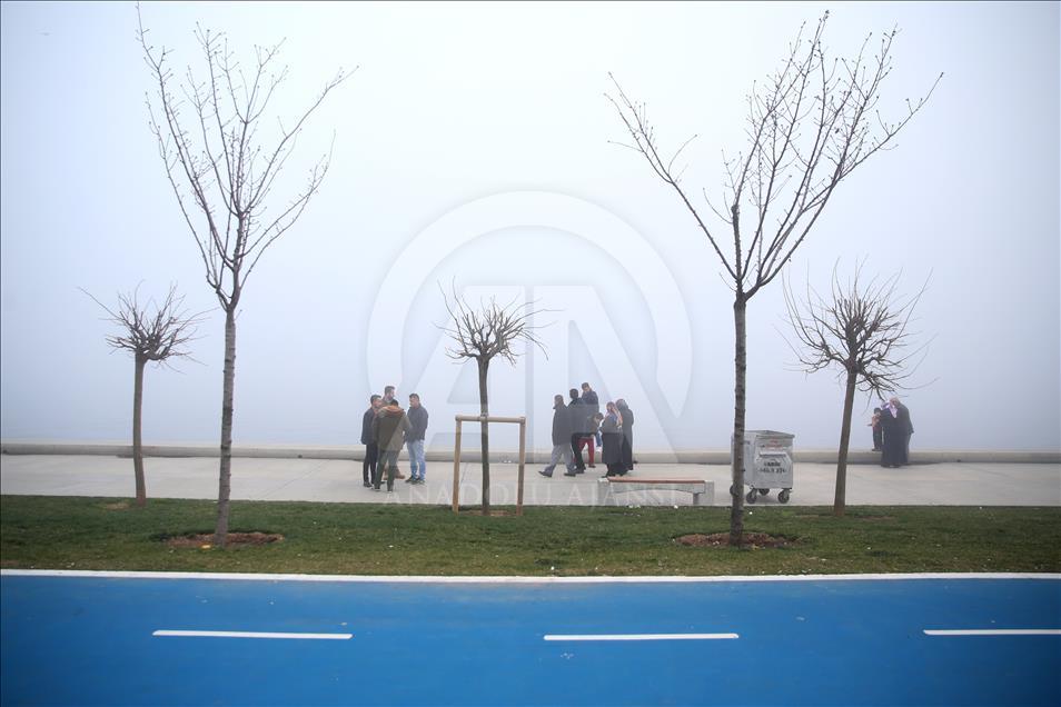 İstanbul'da sis