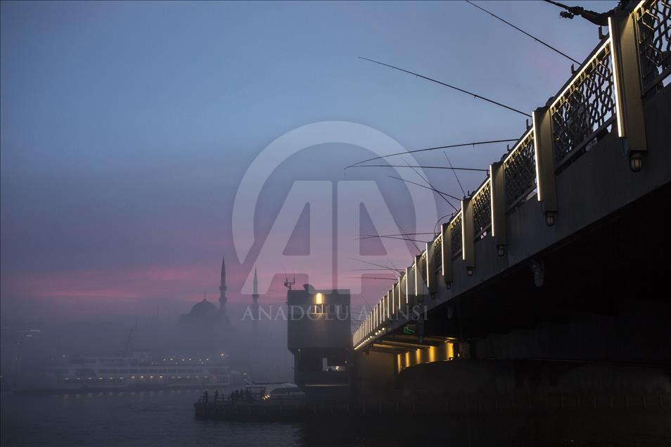 İstanbul'da sis
