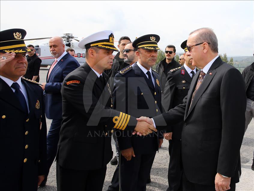 Cumhurbaşkanı Recep Tayyip Erdoğan Mersin'de