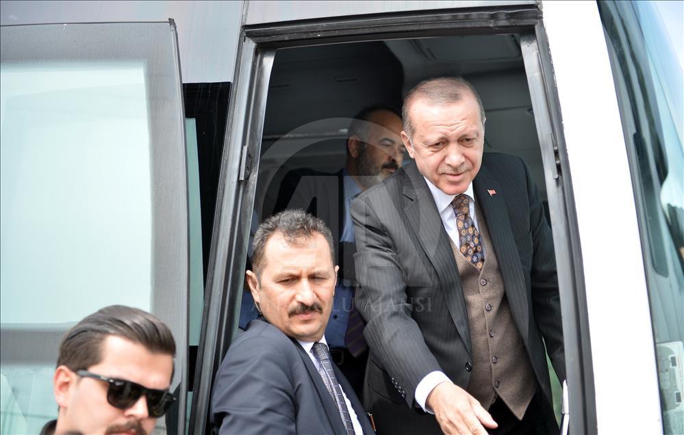 Cumhurbaşkanı Erdoğan, Mersin'de