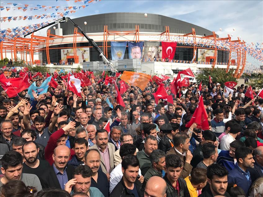 Cumhurbaşkanı Erdoğan, Mersin'de