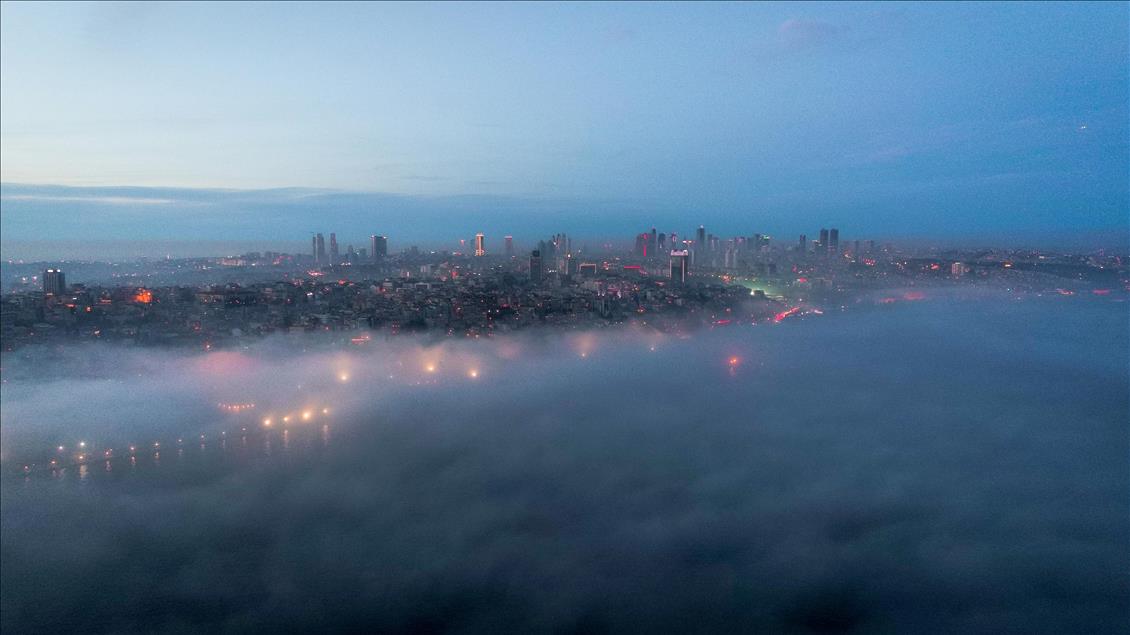 İstanbul'da sis
