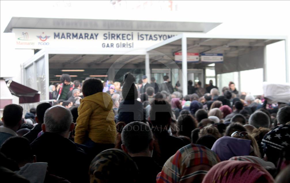 İstanbul Boğazı'nda sis