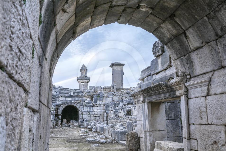 Xanthos Antik Kenti, ziyaretçilerini bekliyor