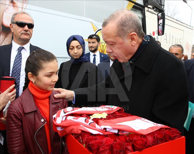 Cumhurbaşkanı Erdoğan Bolu'da