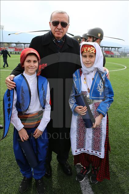 Cumhurbaşkanı Erdoğan Bolu'da