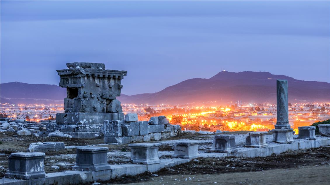 Serpihan peradaban kuno di Xanthos, Turki