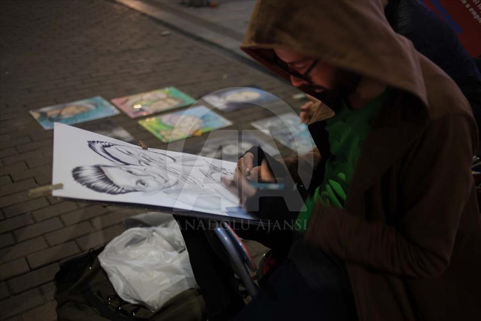 Artistas callejeros en Bogotá