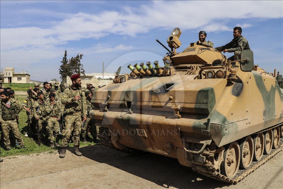 Afrin'de merkezin kuşatılmasına 1,5 kilometre kaldı