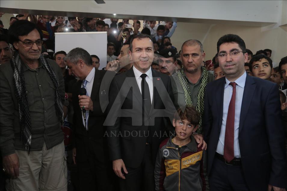 Türkiye'nin Irak Büyükelçisi Fatih Yıldız'ın Telafer ziyareti