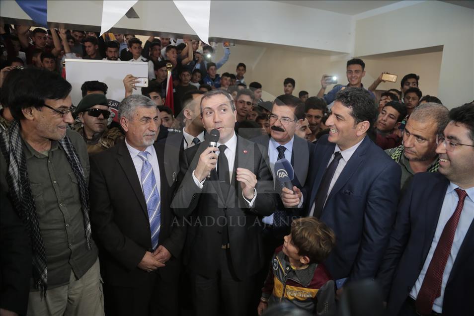 Türkiye'nin Irak Büyükelçisi Fatih Yıldız'ın Telafer ziyareti