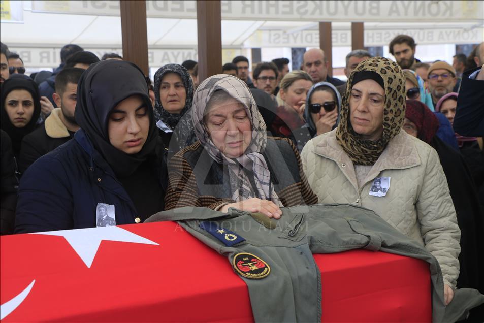 Pilot Melike Kuvvet son yolculuğuna uğurlandı