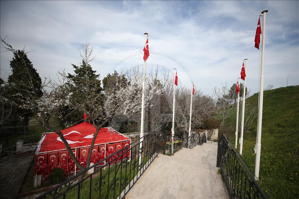"Bayraklı Baba Türbesi" etkileyici hikayesiyle ilgi görüyor