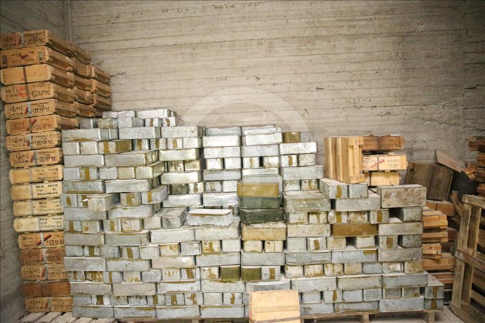 Afrin, zbulohet depo e madhe nëntokësore me municione të YPG/PKK-së
