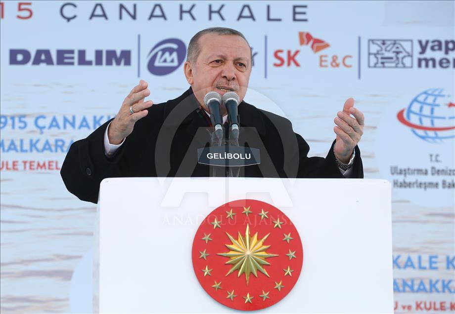أردوغان: لقنّا درساً للذين يحاولون تأسيس دولة إرهابية على حدودنا
