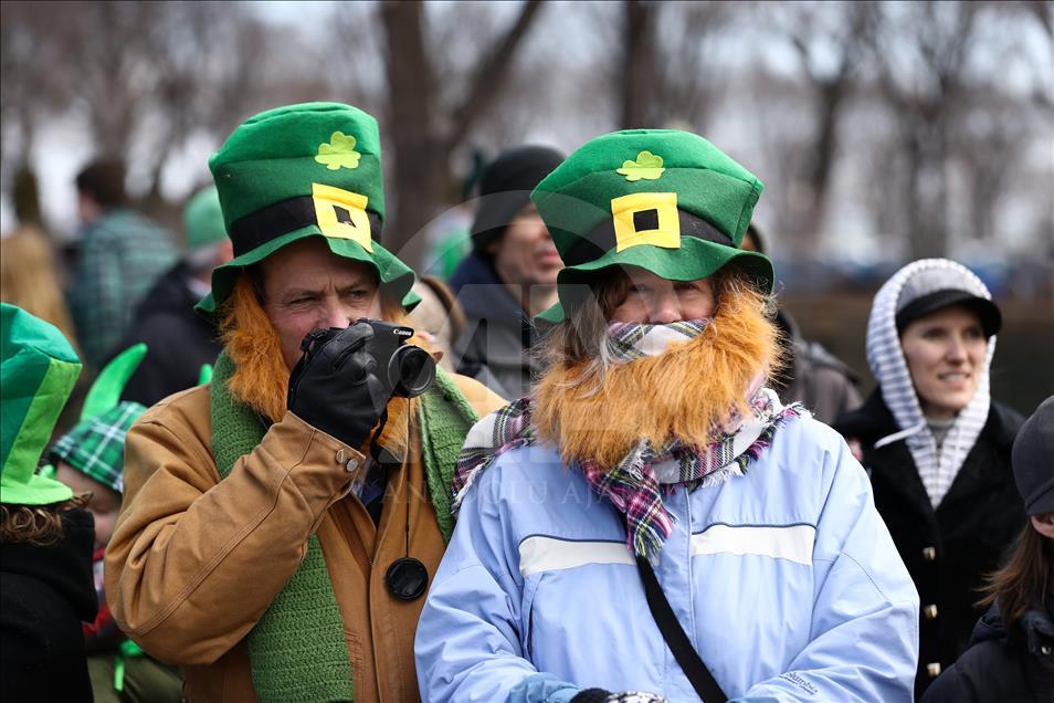 St. Patrick's Day Parade in Chicago
