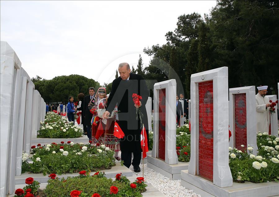 18 Mart Şehitleri Anma Günü ve Çanakkale Deniz Zaferi'nin 103. Yıl Dönümü